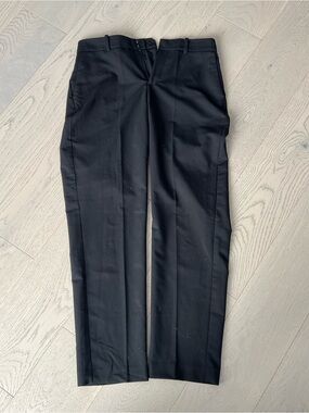 Mango Black Tailored Track Joggers